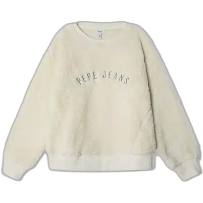 Pepe Jeans Aurora Sweatshirt Beige 8 Years Meisjes