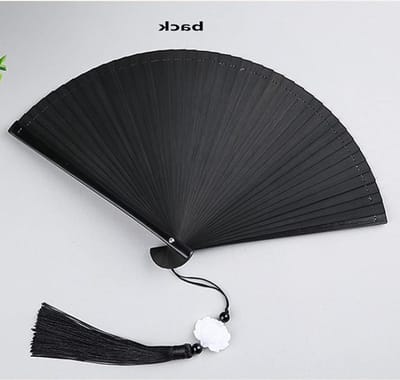 Bamboe Vouwen Hand Fan - Chinese Stijl Handheld Fan Vrouwelijke - Oude Stijl Dans Fan - Draagbare Koel - Handgemaakt