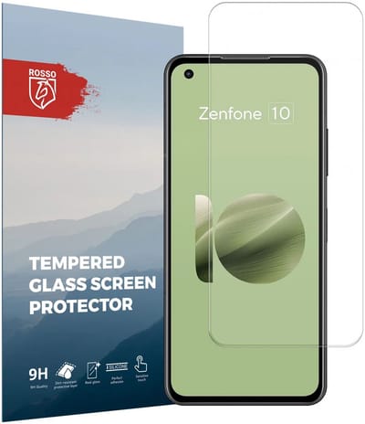 Rosso 9H Tempered Glass Screen Protector Geschikt voor Asus Zenfone 10 | Glasplaatje | Beschermlaag | Beschermglas | 9H Hardheid