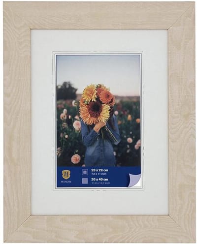 Fotolijst - Henzo - Dahlia - Fotomaat 30x40 cm - Wit