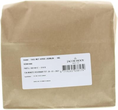 Jacob Hooy Jasmijnthee gearomatiseerd 1 Kilogram