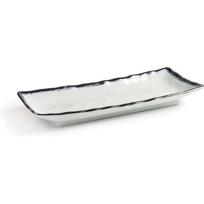 Rechthoekig melamine dienblad Lacor Sea 28,6x12,7x3,4 cm
