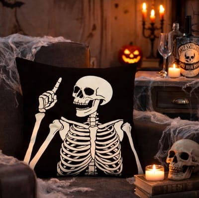 Bone Chilling Collection Kussenhoes - 45x45 cm