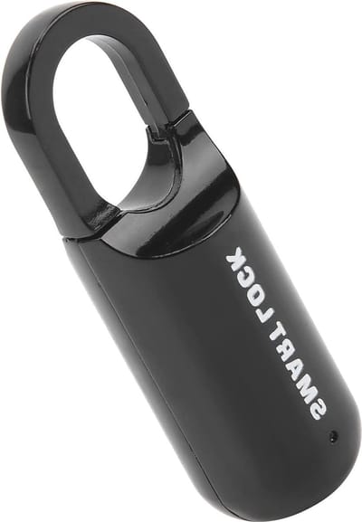 Smart Keyless Vingerafdrukslot - Beveiliging Vingerafdrukslot met Capacitieve Aanraaksensor - Zwart