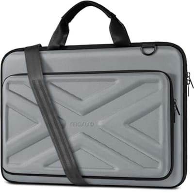 Hardshell laptop tas met schouderriem voor mannen en vrouwen
