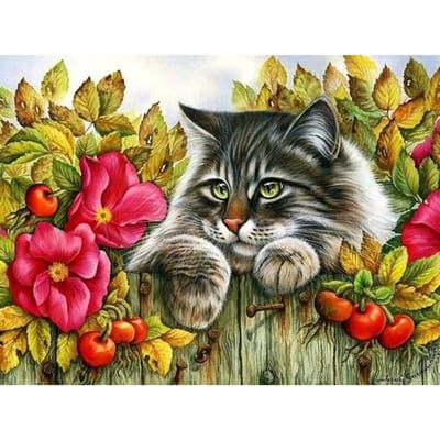 5D Diy Diamond Schilderen Cross Stitch Animal Diamond Borduren Mozaïek Europese Home Decor 20X30CM