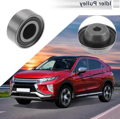 Idler Pulley voor Mitsubishi Galant 1987-2004 - Serpentine Tensioner, Staal, 1 Stuk, Vervangingsonderdeel, Hoogwaardige Kwaliteit, Betrouwbare Prestaties