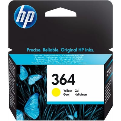 Inktcartridge hp cb320ee 364 geel
