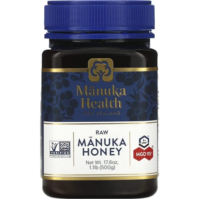Manuka Health, Rauwe Manuka Honing, UMF 6+, MGO 115+, 17.6 oz (500 gr)