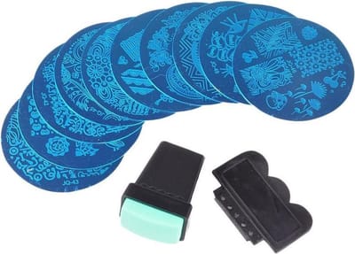BukkitBow -  Nagel Stempel - Set Stempels voor Nagels - Nail Art met Sjablonen
