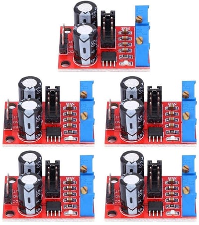 Dailygoody - NE555 Signaalgenerator Module - Hoogprecisie impulsen - 5 stuks - Betrouwbare signaalgenerator - Elektronica componenten - Geschikt voor