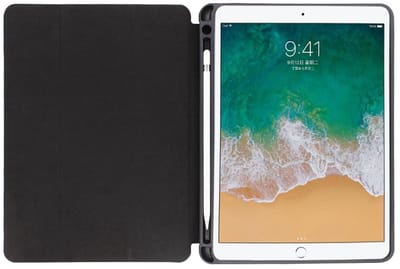 Dailygoody - iPad Pro Case 12.9 inch - Beschermhoes - Magnetische Sluiting - Zwart - Auto Sleep/Wake - Ideaal voor Apple Pencil - Geschikt voor iPad P...
