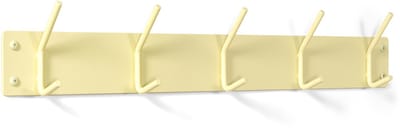 Spinder Design kapstok Fusion 5 - Butter Yellow - 5 haken - Staal