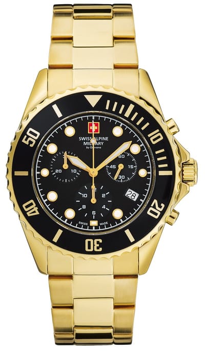 Swiss Alpine Military Master Diver Chrono SAM7053.9117 mannen horloge