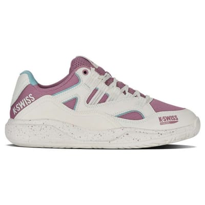 K-SWISS Tennisschoenen Tura Team Padel Snow White/lilas/pastel Turquoise Womens 42