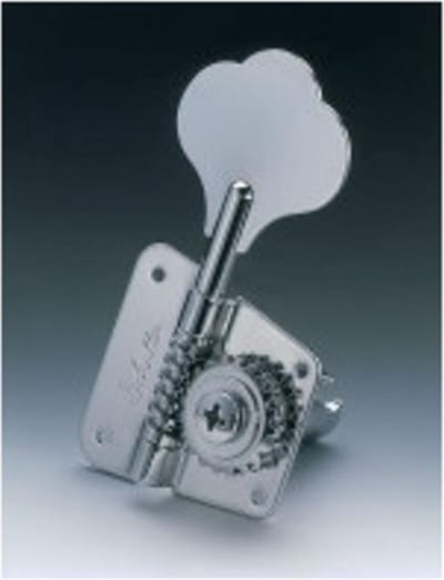 Schaller bas mechanieken BMFL 4L nikkel, BMFLNI - Basgitaar stemmechaniek