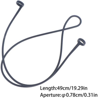 Siliconen Oordopjes Lanyard Anti-Verlies Veiligheidskoord Voor Afneembare Oordopjes gray