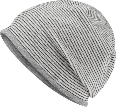 Myrtle Beach - Unisex Gestructureerde Beanie (Lichtgrijs)