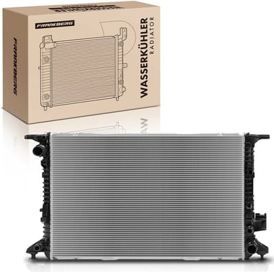 Frankberg 1x Radiator Waterkoeler Motorkoeler voor Audi