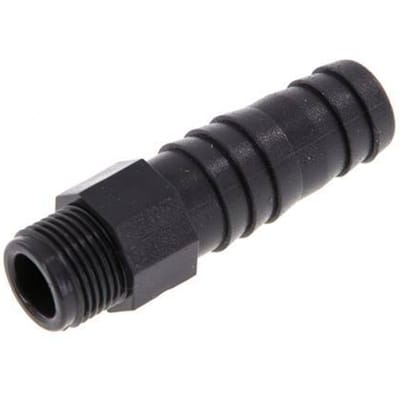 16 mm & G3/8'' PVC-U Slangpilaar buitendraad 64mm EN 1452-3 [5 Stuks]