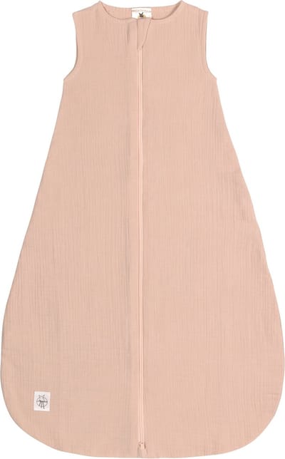 Lässig Babyslaapzak Zomer Muslin GOTS - powder prink 2-6 mnd maat 62/68