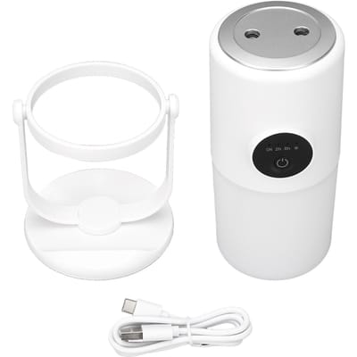 USB Desktop Luchtbevochtiger Oplaadbaar Stil Twee Nevelmodi 300ML Koelnevel Luchtbevochtigers met Standaard voor
