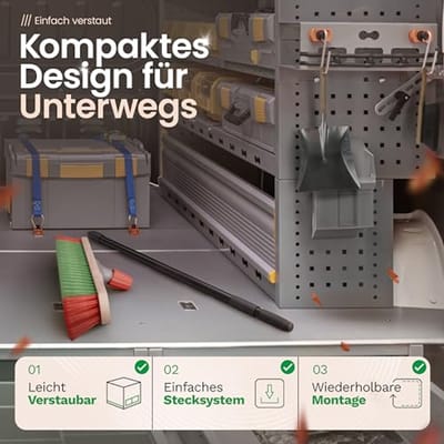Veegbezem met Telescoopsteel - Multifunctionele Bezem voor Tuin en Straat