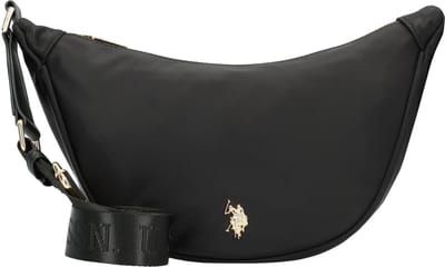 U.S. POLO ASSN. Schoudertas Houston Round Crossbody Bag Black Zwart