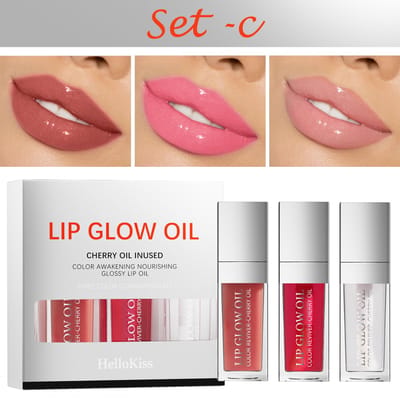 3 Stuks/set Lipolie Lipgloss Waterglanzende Spiegel Lipglazuur Lip Make-up Cosmetica Lipverzorging