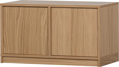 vtwonen Modulair Onderkast - Eikenhout Fineer - Naturel - 44x77x40 cm