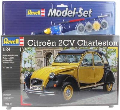 Revell Modelbouwpakket Militaire voertuigen - 67095 Citroen 2CV - Model Set Plastic - 1:24 - Modelbouw