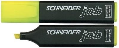 Markeerstift schneider job geel | 10 stuks