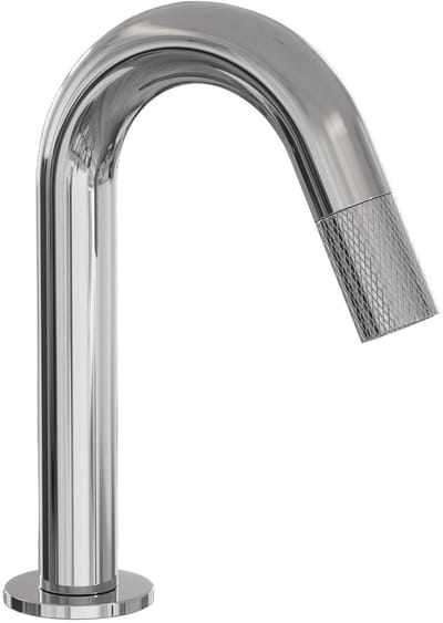 Brauer Chrome Carving Opbouw Fonteinkraan met Gebogen Uitloop - Chroom