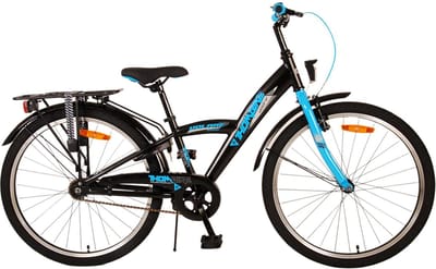 Volare Thombike Kinderfiets - Jongens - 24 inch - Zwart Blauw