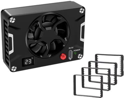 Dailygoods - Camera Cooler - Koelsysteem - Verbeter jouw fotografie-ervaring - Universeel - Module - Ideaal voor langdurig filmen - Voor ZV-E1 A7...