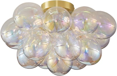 QAZQA uvas - Design Plafondlamp - 4 lichts - L 42 cm - Messing - Woonkamer | Slaapkamer | Keuken
