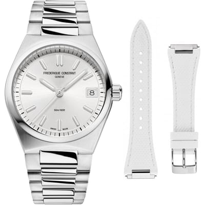 Frédérique Constant Highlife FC-240S2NH6B Horloge - Staal - Zilverkleurig - Ø 31 mm