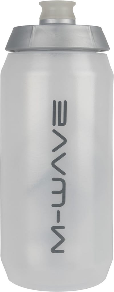 M-Wave Bidon - 550ml - grijs/transparant met indicator