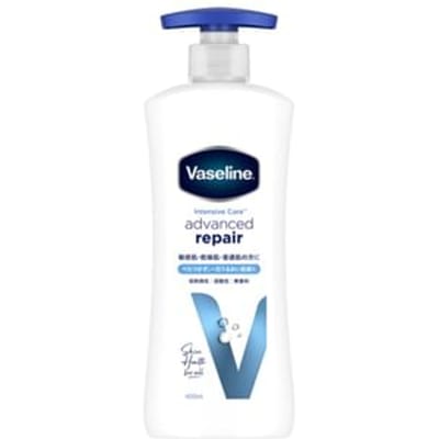 Vaseline Japan - Intensive Care Advanced Repair Body Lotion Fragrance Free - 400ml