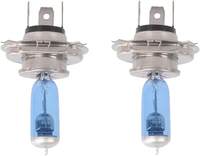 2 stuks H4 halogeen koplamp 12V 100W 6000K wit licht xenon gas auto lampen