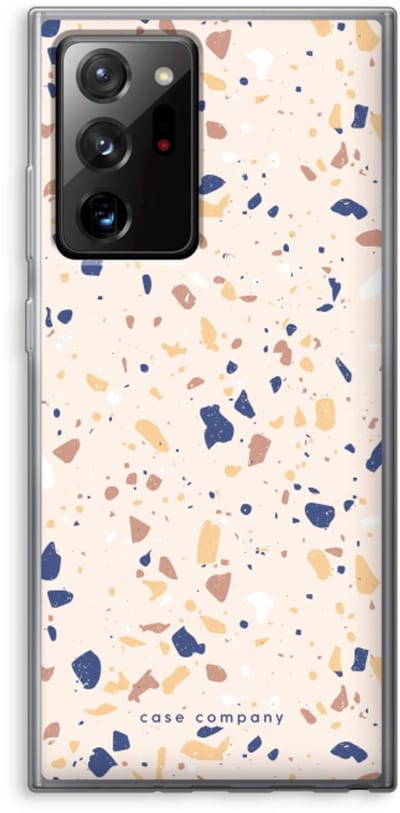 Case Company® - Hoesje geschikt voor Samsung Galaxy Note 20 Ultra / Note 20 Ultra 5G hoesje - Terrazzo N°23 - Soft Cover Telefoonhoesje - Bescherming aan alle Kanten en Schermrand
