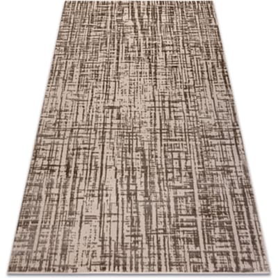 Kleden Rugsx Tapijt AURA J2557A beige - Lijnen, structureel, 80x150 cm