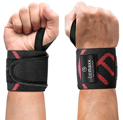 Wrist Wraps voor Krachttraining en Fitness - Ondersteuning voor zware gewichten, Dumbbells en Halters | Universele Polsbanden voor Dames en Heren
