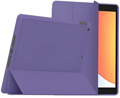 MYWAY, Hoesje geschikt voor iPad 11 inch 2025 / 10.9 inch 2022 - SlimSkin Series met Stylus Houder, Paars
