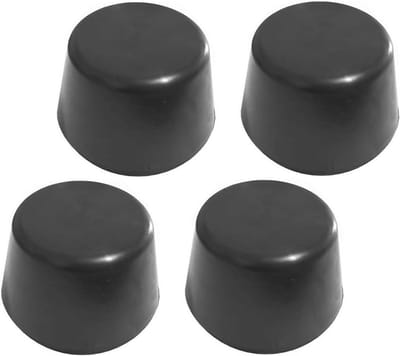 Rubberen buffers - Hefbrug pads - Auto heffen - Extra sterk rubber - 4 stuks 92 mm - Zwart