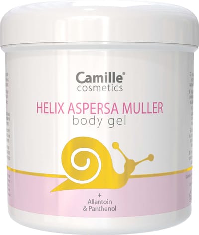 Camille Cosmetics | Slakkenslijmgel - slakkengel - helix aspersa muller - slakken gel - slakkenslijm - bodygel - 250ml