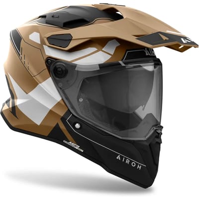 Airoh Commander 2 Reveal Sand Matt Adventure Helm - Helm