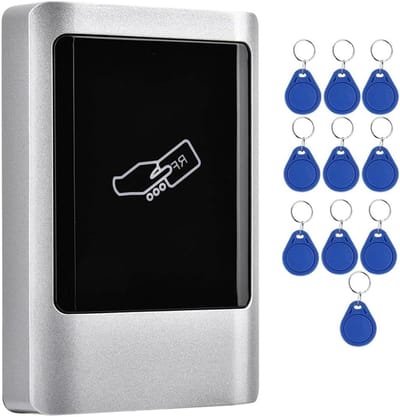 Waterdichte Toegangscontrole - Deur Beheersysteem - Toegang Regelen - Metalen Touchscreen Behuizing - 19 x 14 x 7 cm - Zilverkleurig