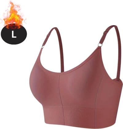 Bovista BH Zonder Beugel - Zonder Bandjes - Push-up Bh's - Comfort Beha - Gemengd - Paars - Maat L