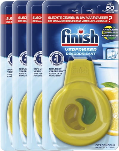 Finish Deo vaatwasverfrisser Citrofresh - 4 Stuks - Voordeelverpakking